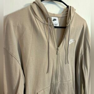 Nike zip up sweatshirt jacket